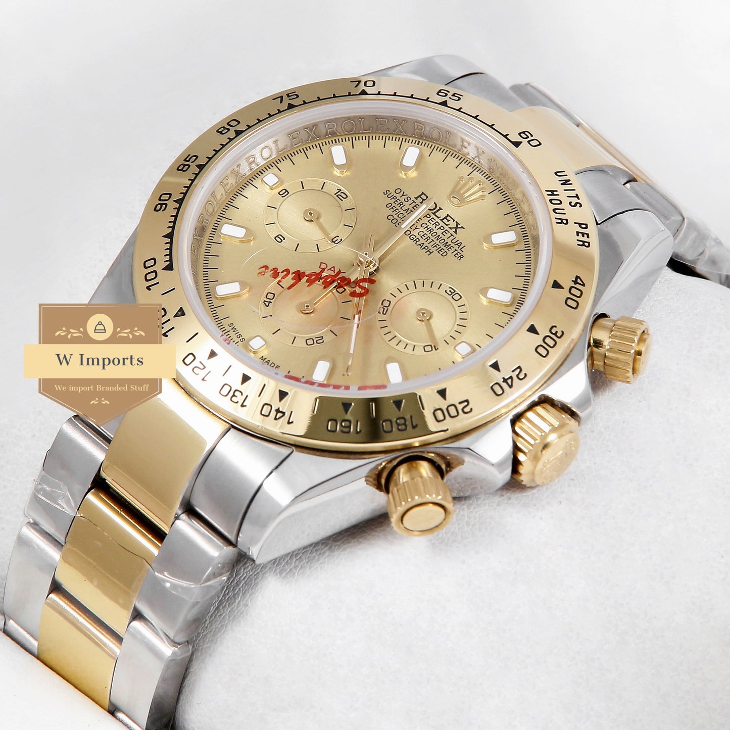 Latest Collection Chronograph 40 Two Tone Yellow Gold ZR Factory