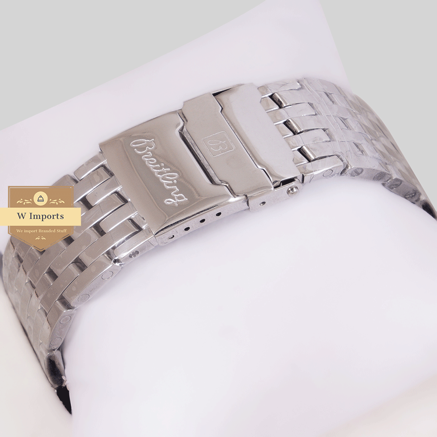 Latest Collection Down Second Silver With Blue Dial Watch