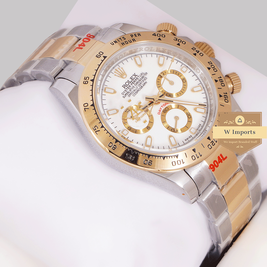 Latest Collection Chronograph 40 Two Tone Yellow Gold With White Dial Zr Factory
