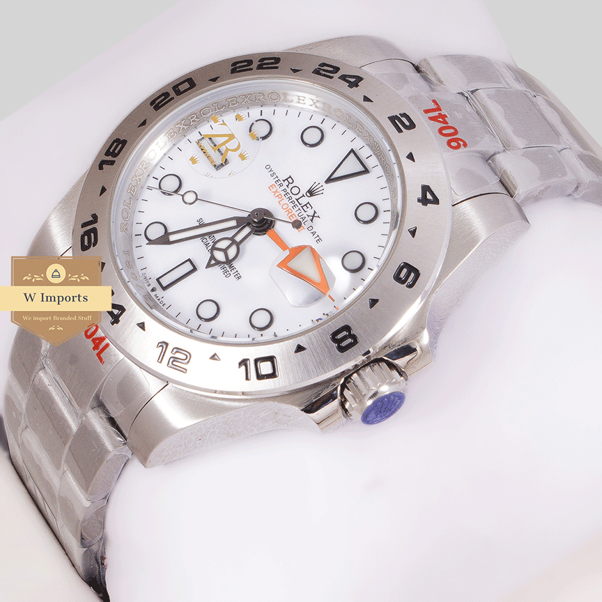Latest Collection 42 Silver Stainless Steel With White Dial Automatic Watch Zr Made