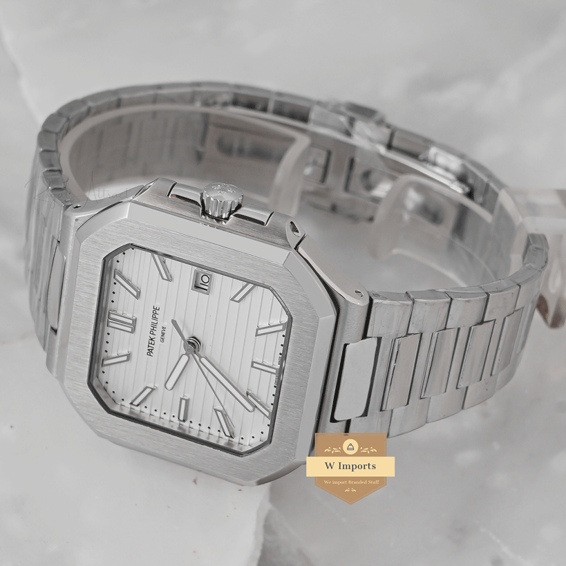 New Arrival Silver With White Dial Automatic Watch