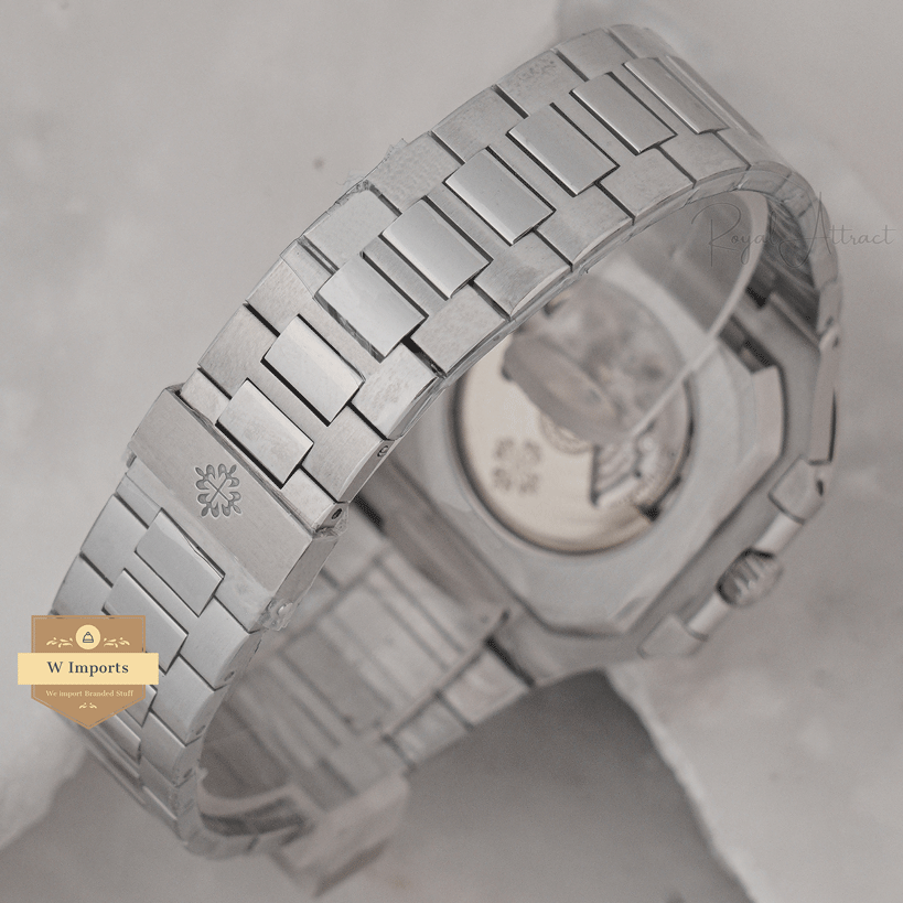 New Arrival Silver With White Dial Automatic Watch