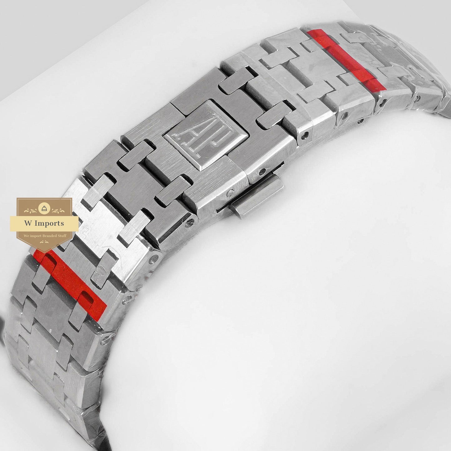 Latest Collection Chronograph Silver With Light Blue Dial Chain Watch