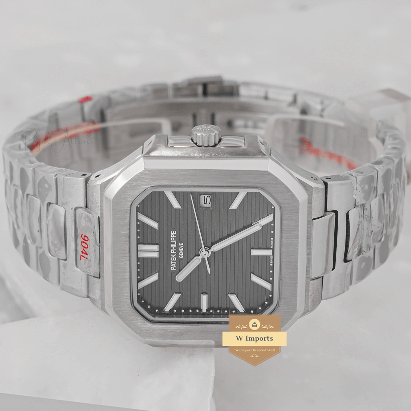 New Arrival Silver With Gray Dial Automatic Watch