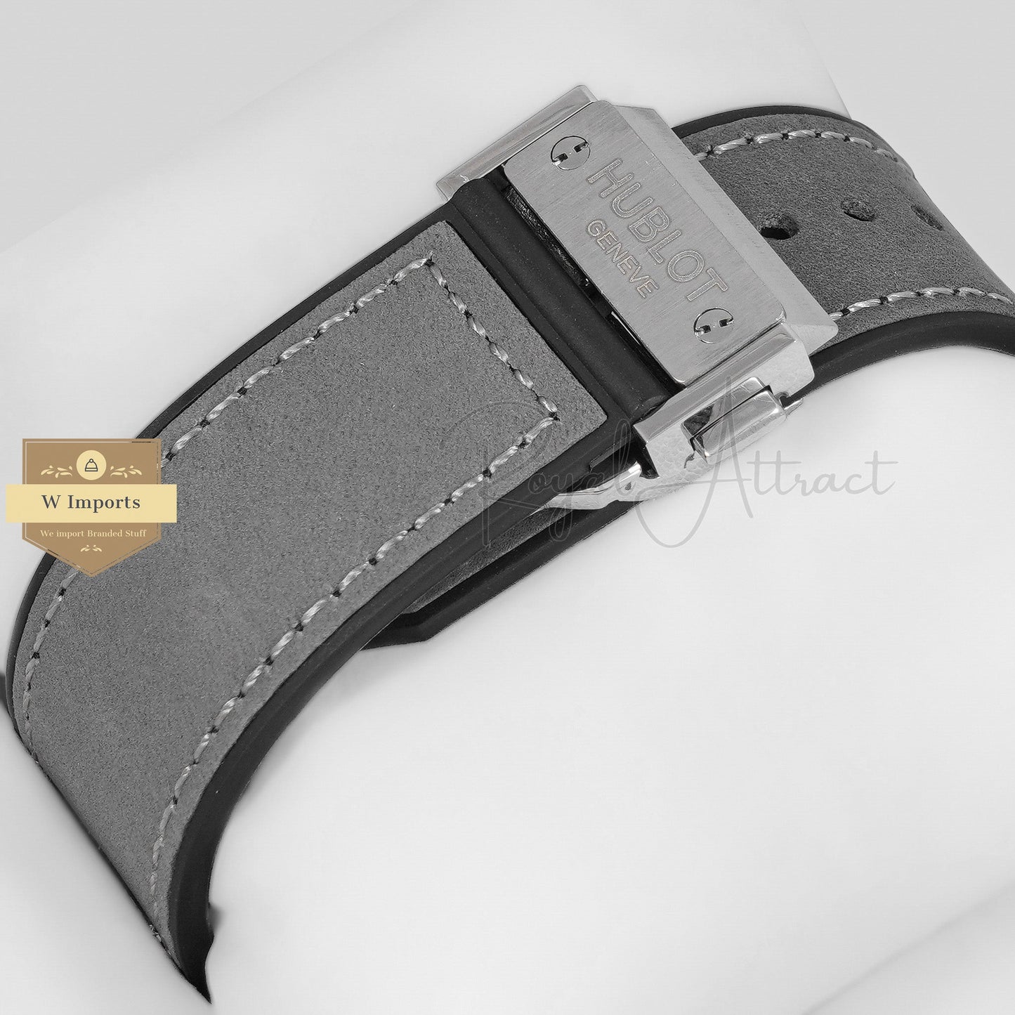 Latest Collection Chronograph Silver Matt Case With Skeleton Dial Strap Watch