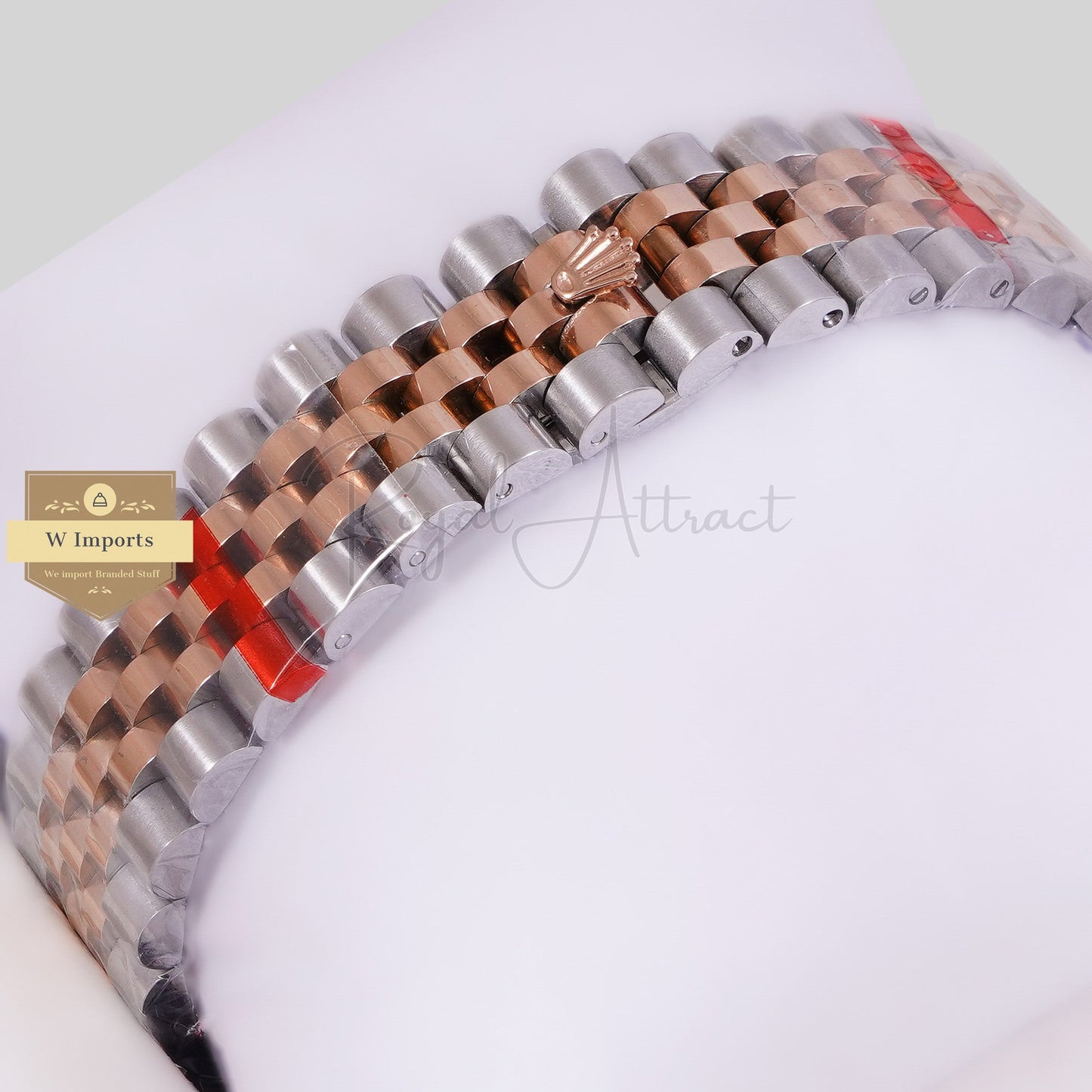 Latest Collection 36 Two Tone Rose Gold With Grey Dial & Roman Index Automatic Watch Zr Factory