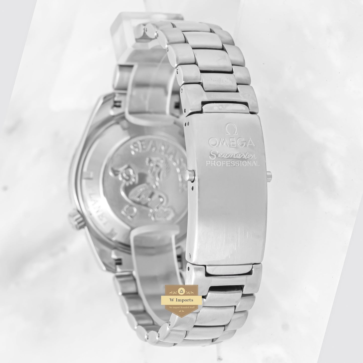 Latest Collection Chronograph Silver With Blue Dial Chain Watch