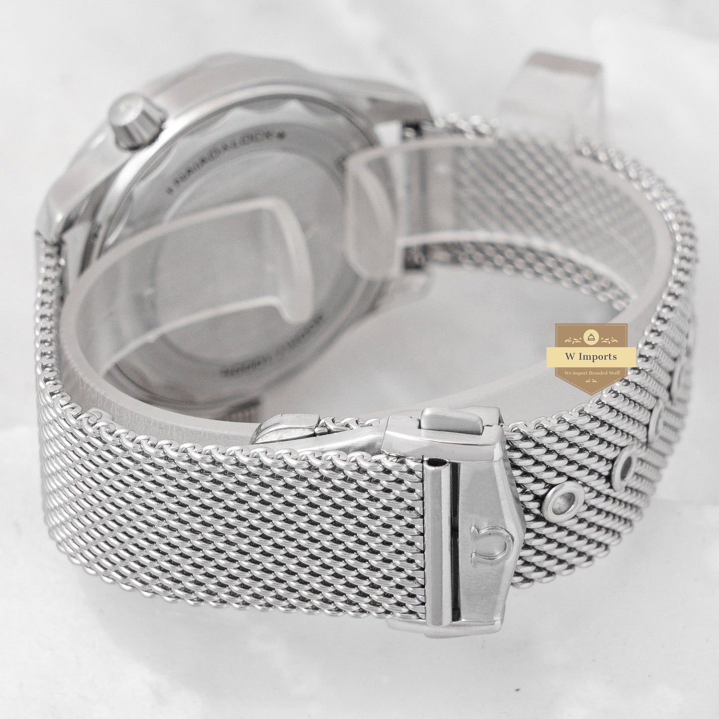 Latest Collection Silver With Black Dial Automatic Watch