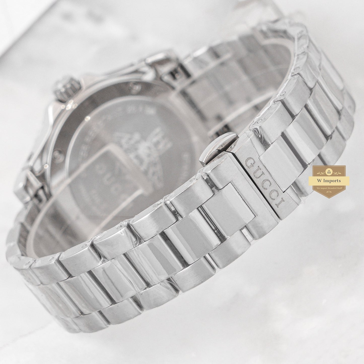 Latest Collection Silver With White Dial Chain Watch