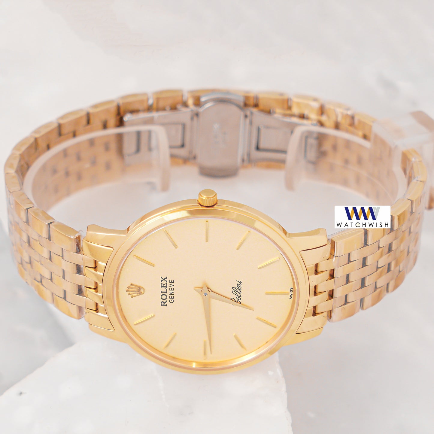 Latest Collection AAA All Yellow Gold With Dial Watch