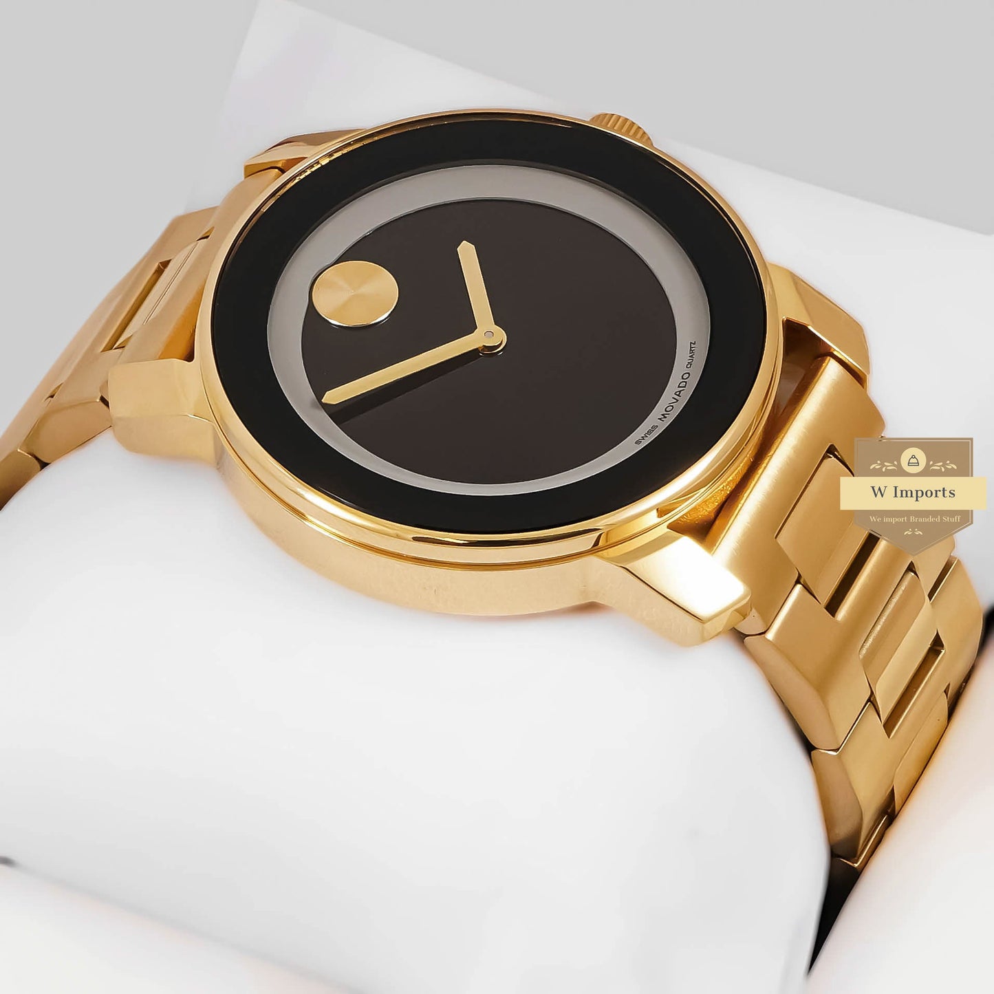 LATEST COLLECTION YELLOW GOLD WITH BLACK DIAL AND BEZEL
