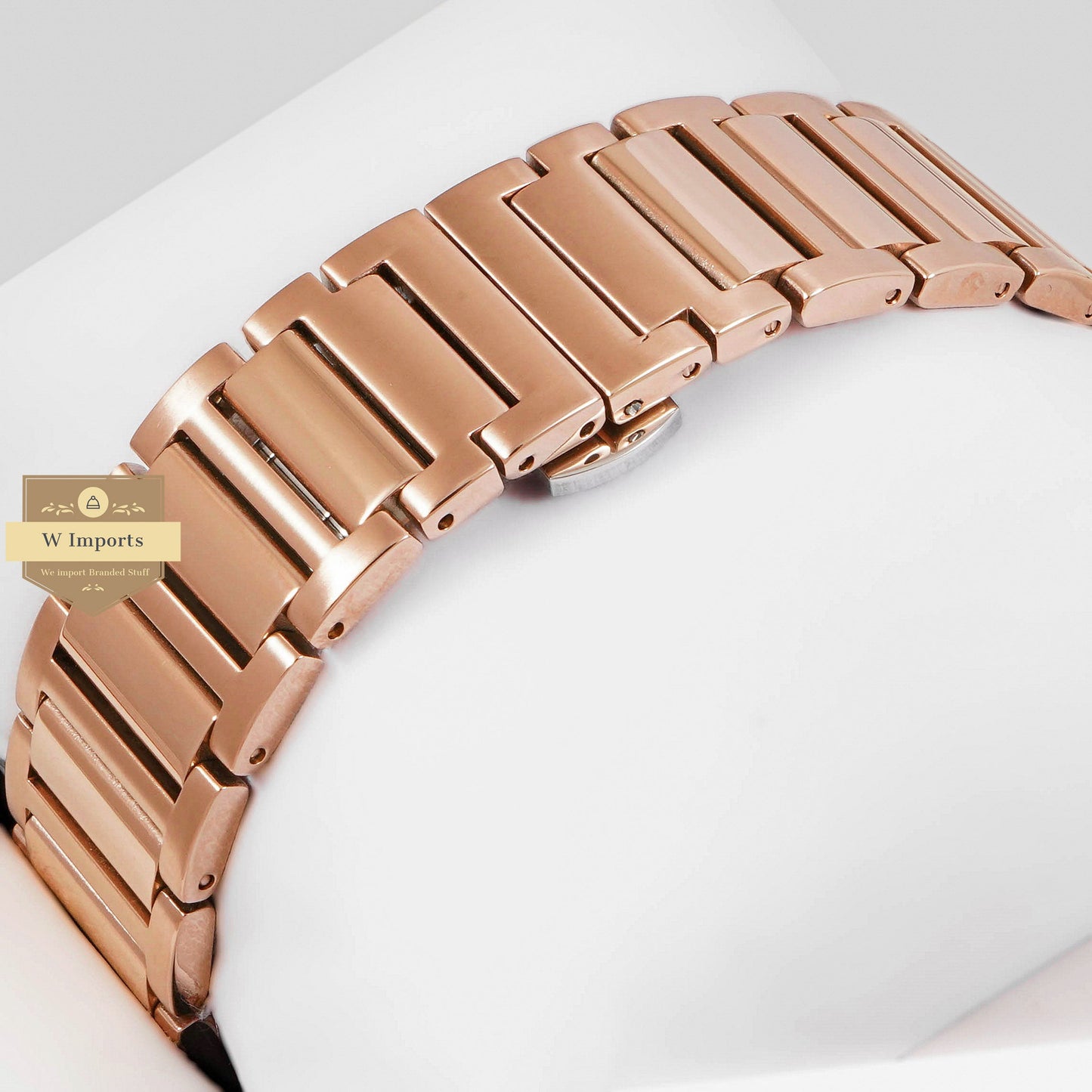 LATEST COLLECTION ALL ROSE GOLD WITH DIAL CHAIN WATCH