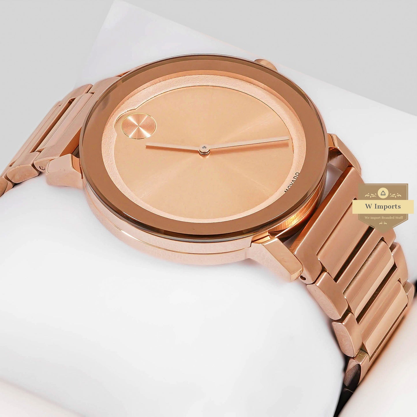 LATEST COLLECTION ALL ROSE GOLD WITH DIAL CHAIN WATCH