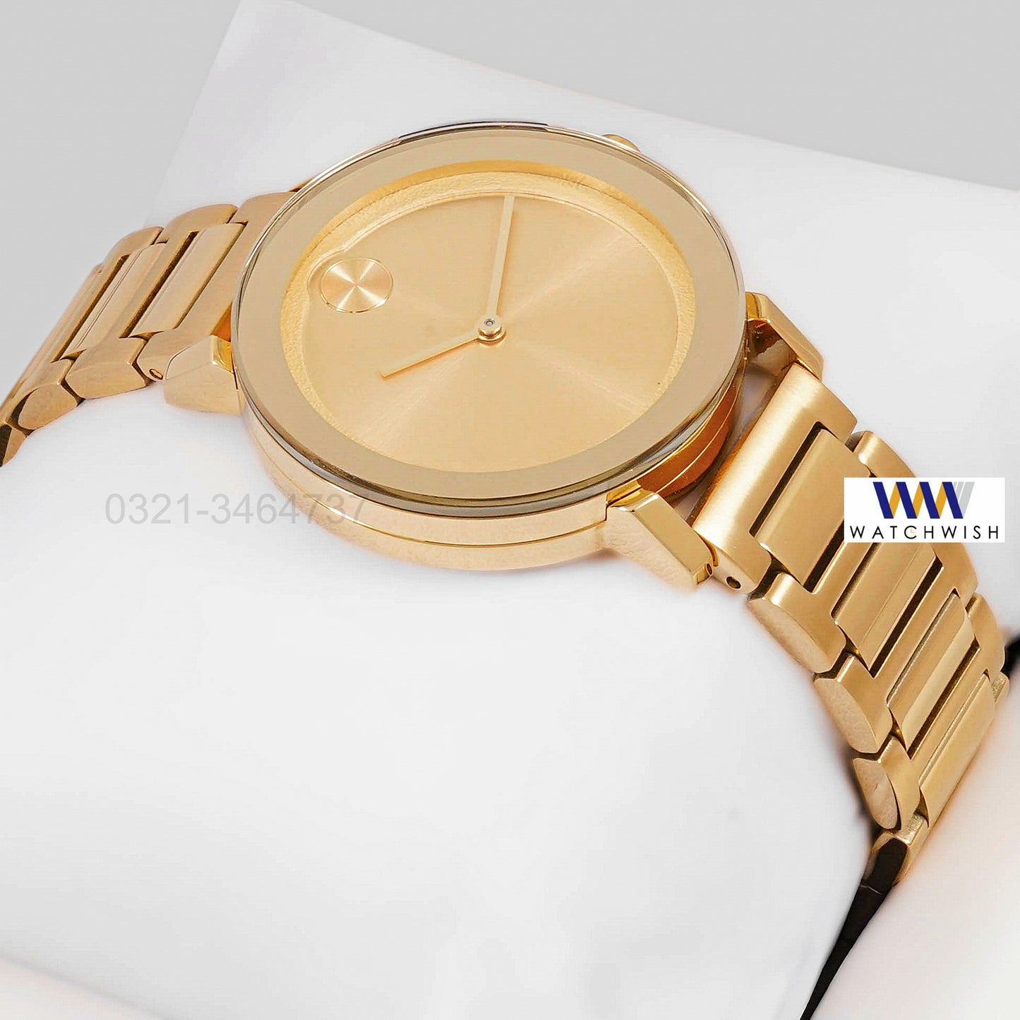 LATEST COLLECTION ALL YELLOW GOLD STAINLESS STEEL LADIES WATCH