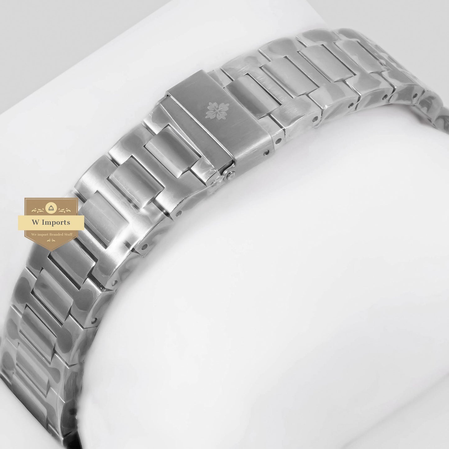 LATEST COLLECTION MOON PHASE SILVER WITH DEEP BROWN DIAL AUTOMATIC WATCH
