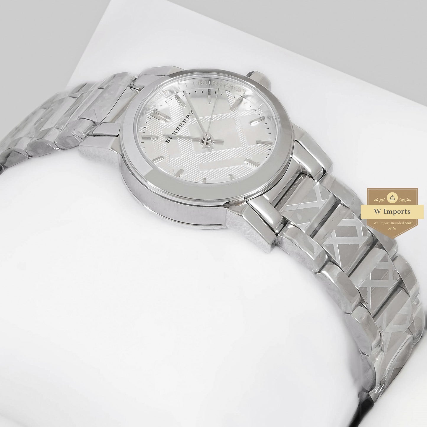 LATEST COLLECTION SILVER WITH WHITE DIAL LADIES WATCH
