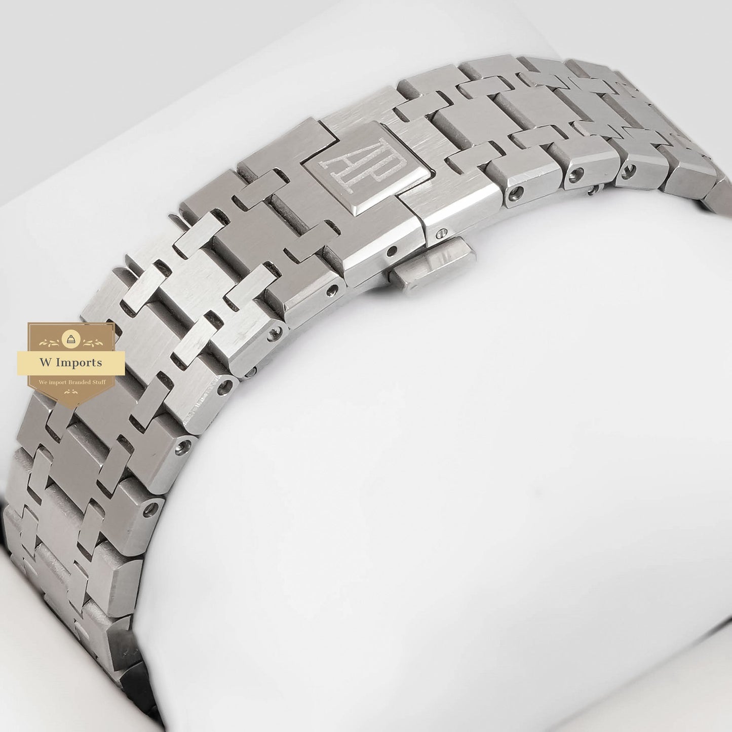 LATEST COLLECTION CHRONOGRAPH SILVER WITH GREEN DIAL CHAIN WATCH