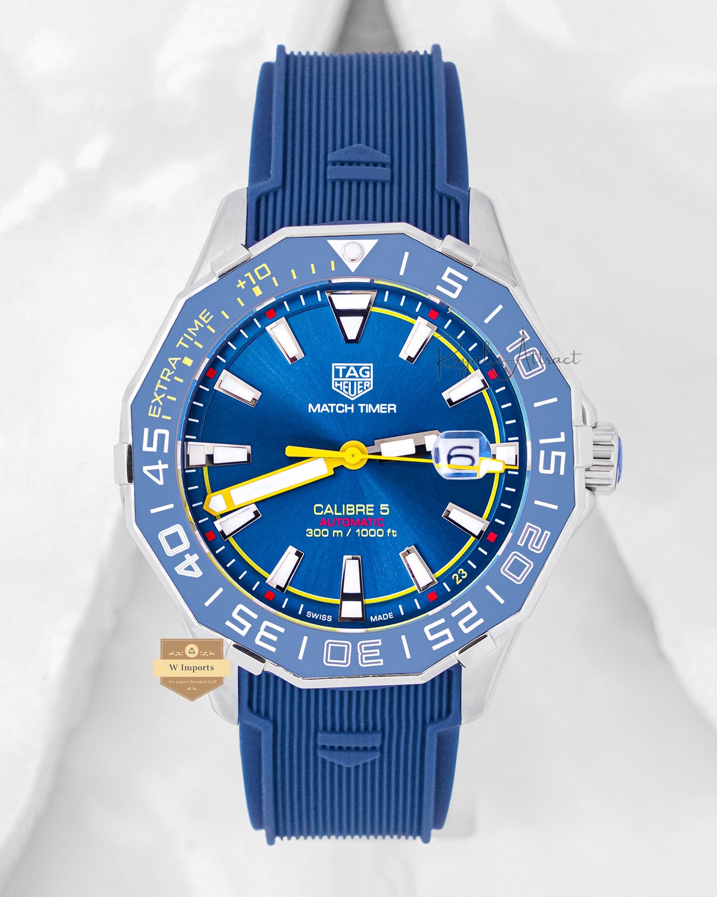New Collection Silver Case With Blue Dial & Bezel Automatic Watch