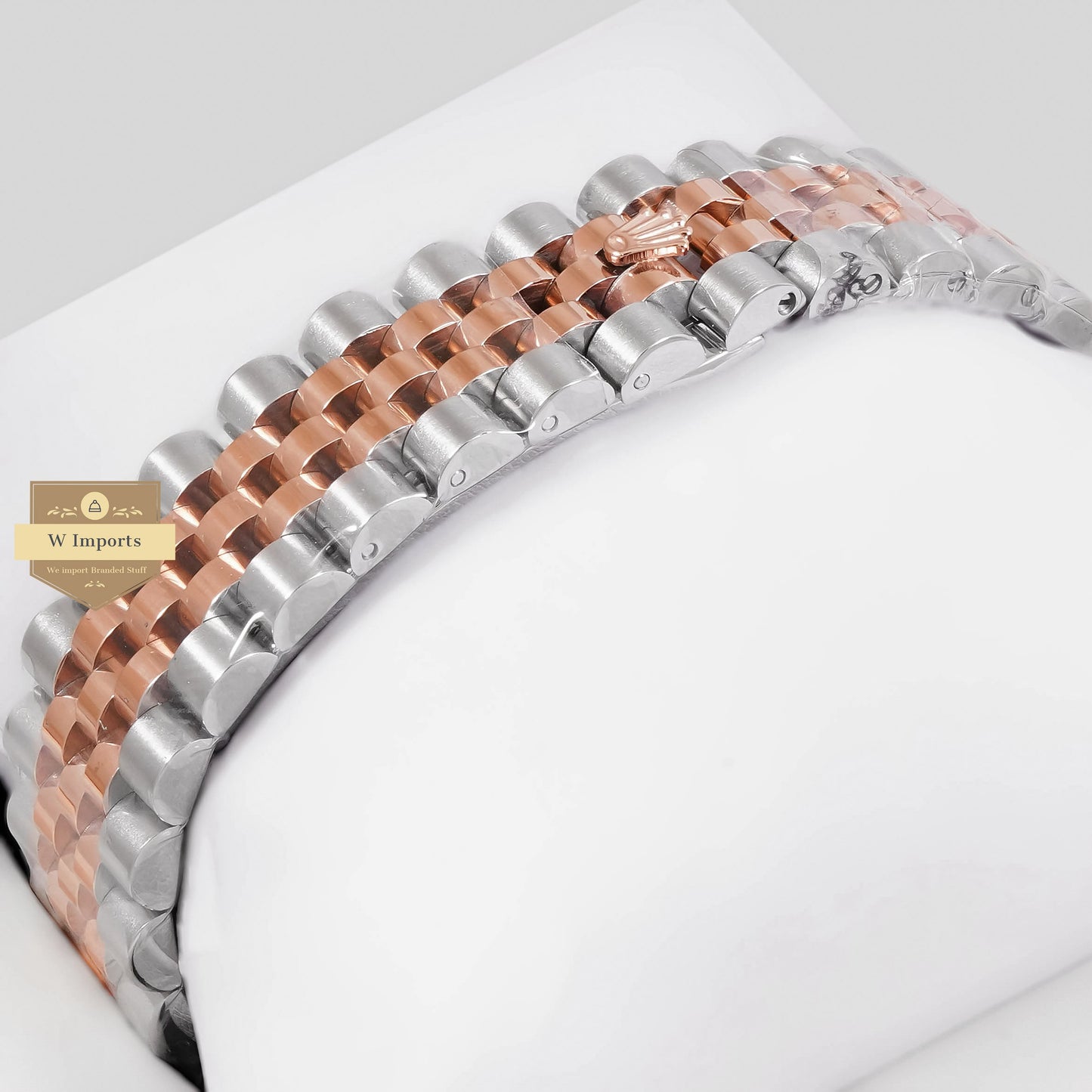 LATEST COLLECTION 36 TWO TONE ROSE GOLD WITH BROWN DIAL AUTOMATIC WATCH ZR FACTORY