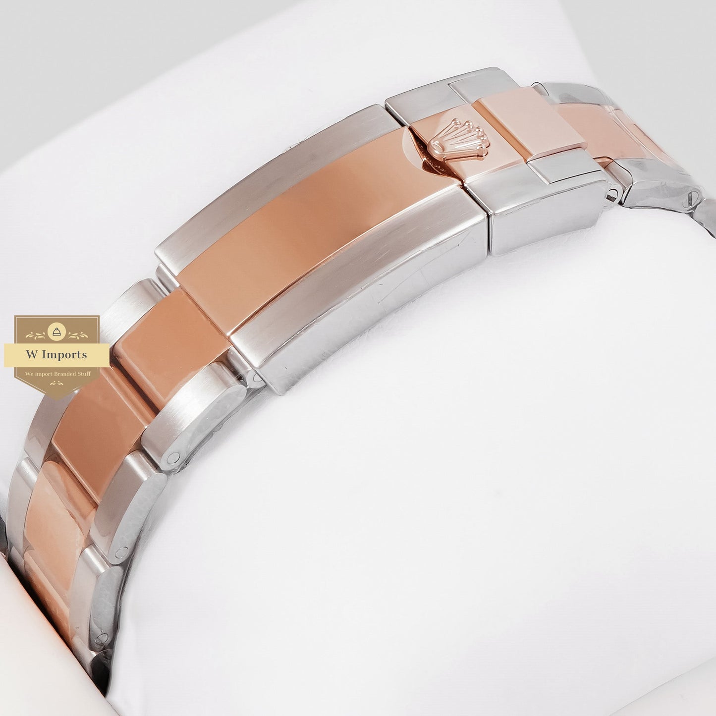 LATEST COLLECTION 42 TWO TONE ROSE GOLD WITH CHOCOLATE BROWN DIAL AUTOMATIC WATCH EW MADE