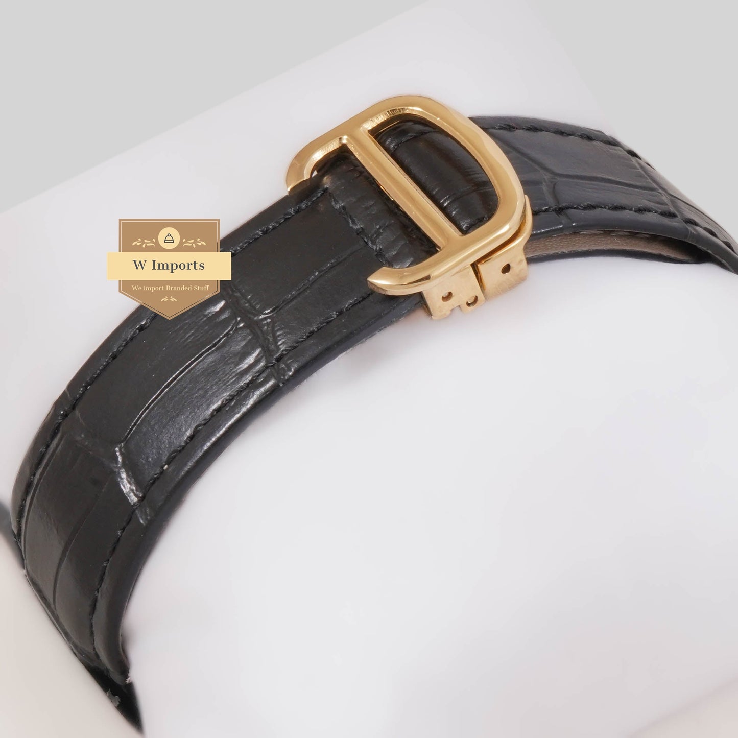 LATEST COLLECTION TOURBILLON YELLOW GOLD CASE WITH BROWN DIAL & LEATHER STRAP