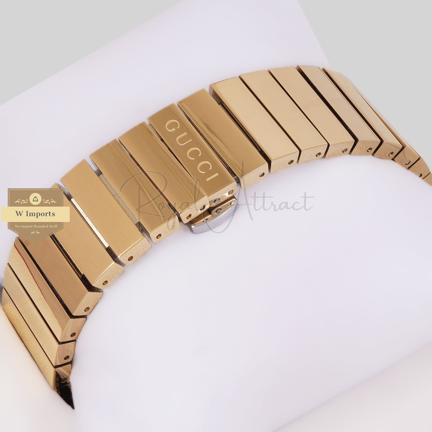 LATEST COLLECTION YELLOW GOLD WITH BLACK DIAL UNISEX WATCH