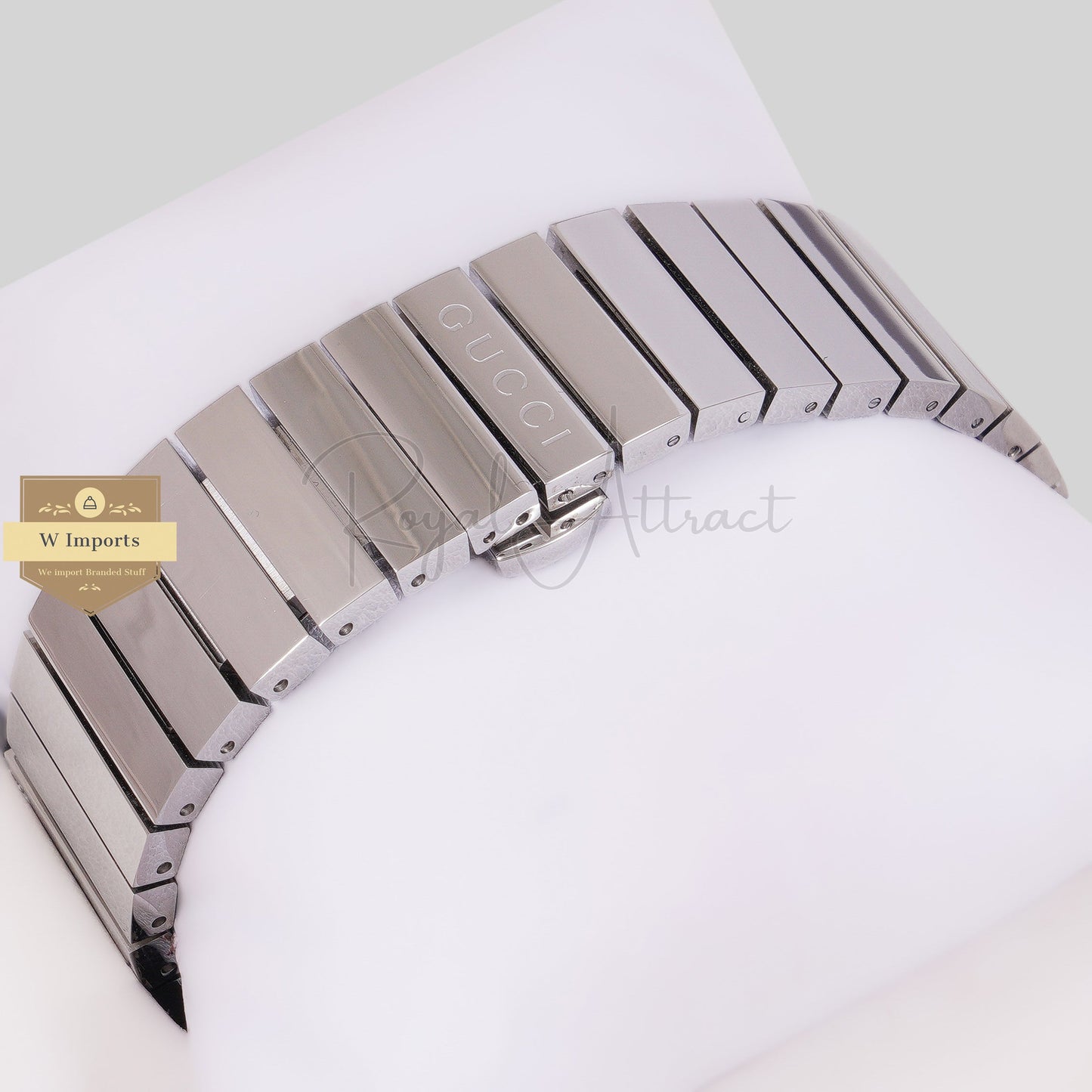LATEST COLLECTION SILVER WITH BLACK DIAL UNISEX CHAIN WATCH