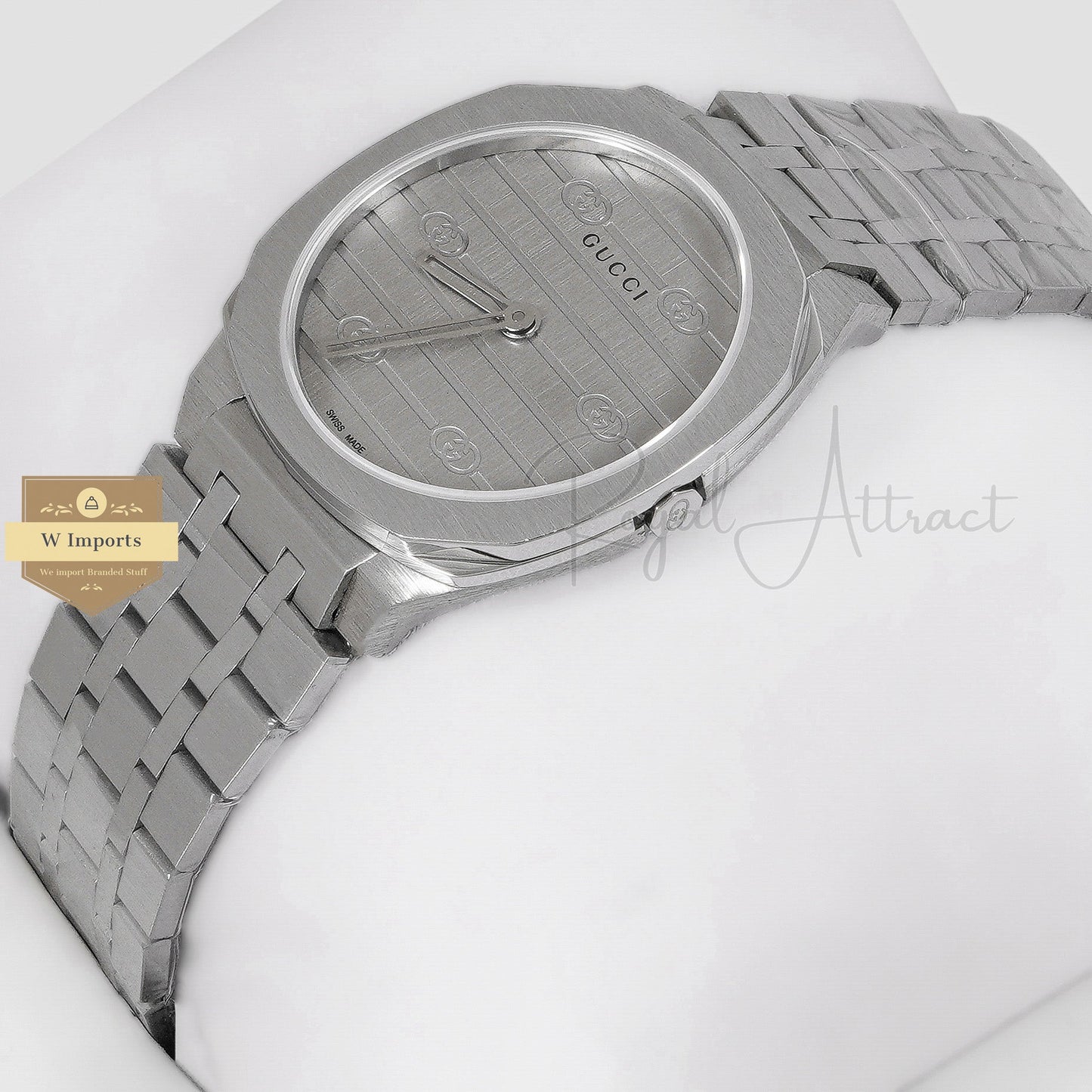 LATEST COLLECTION ALL SILVER WITH DIAL LADIES WATCH