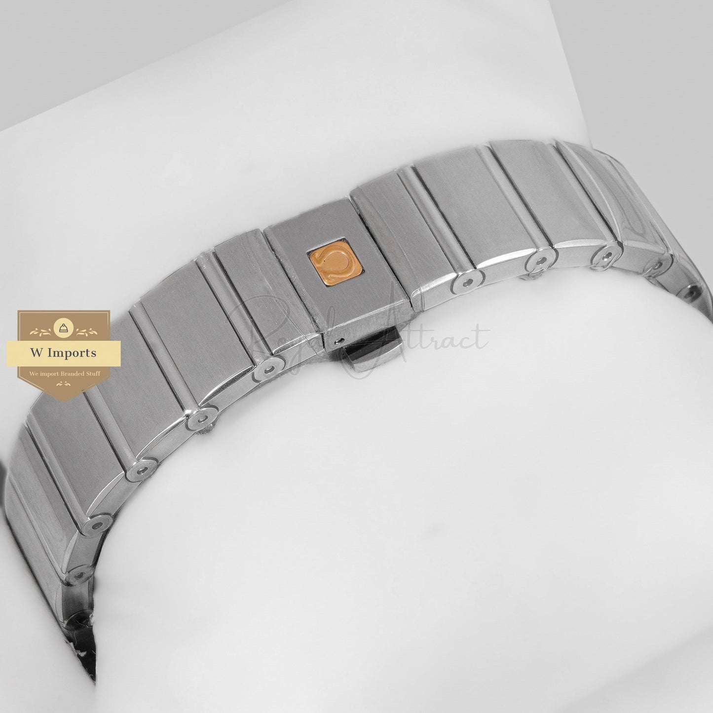 Latest Collection Silver With Green Dial Stone Figure Ladies Watch