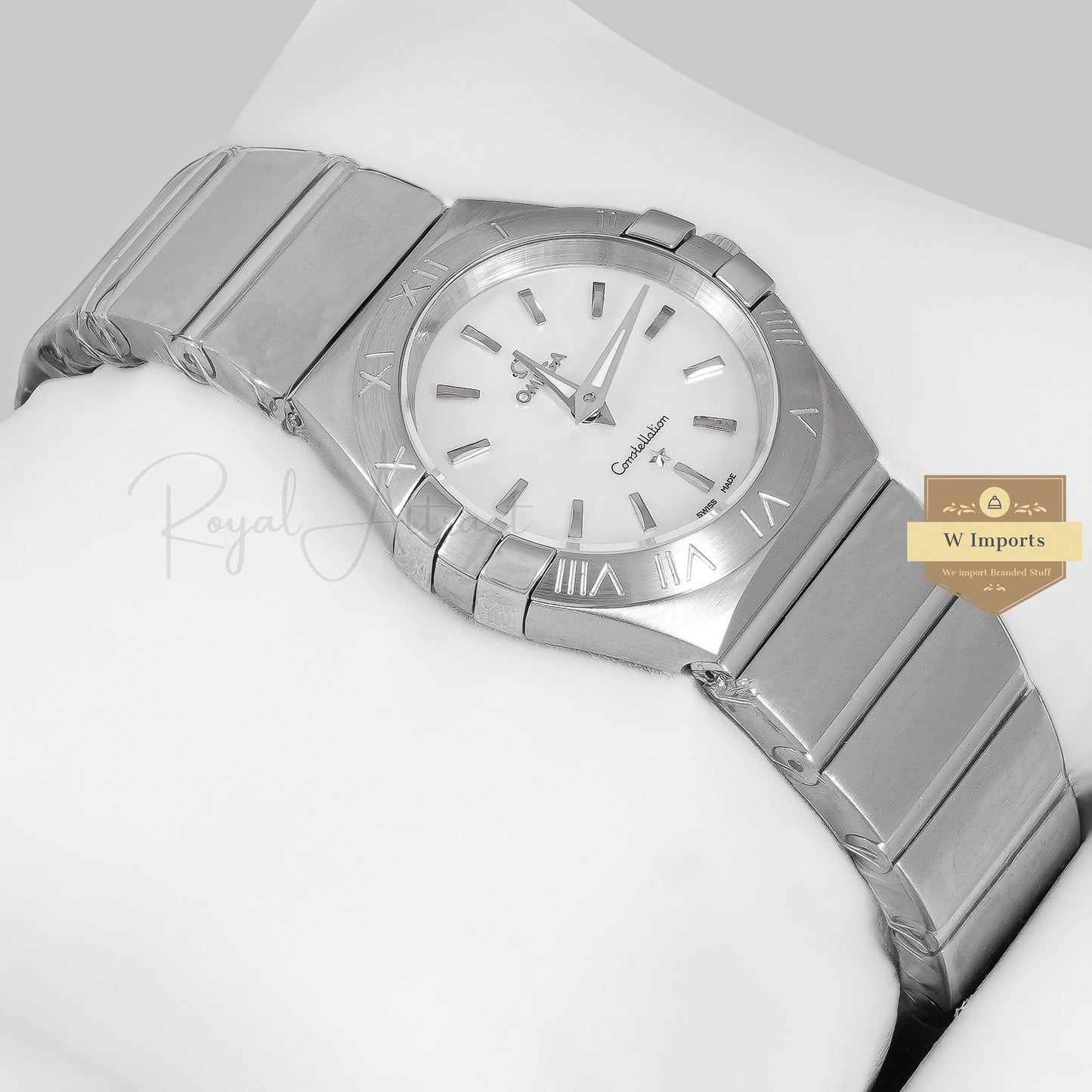 Latest Collection Silver With White Dial Ladies Watch