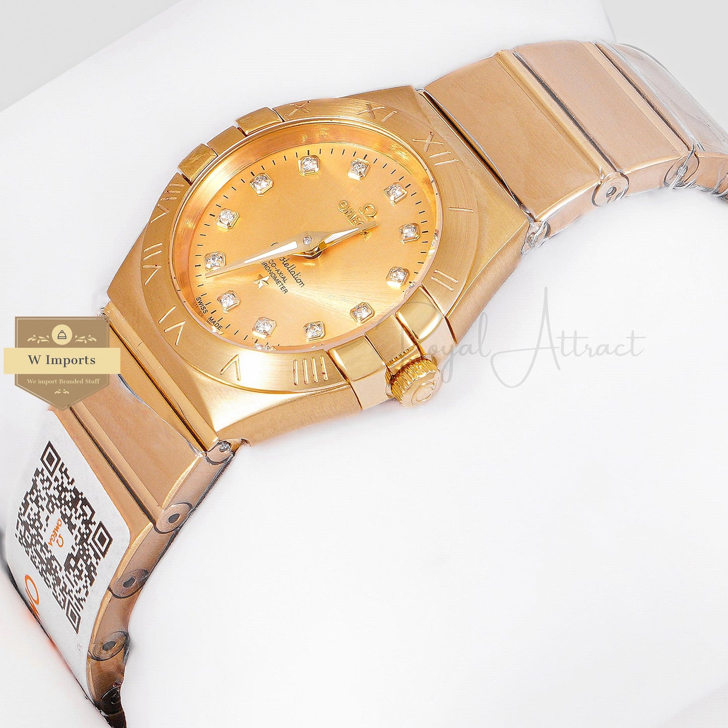 Latest Collection All Yellow Gold With Dial Ladies Watch