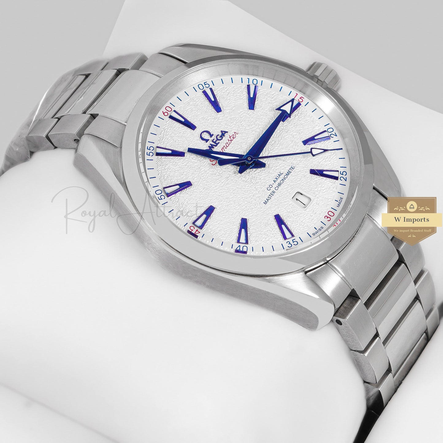 LATEST COLLECTION SILVER WITH WHITE DIAL AUTOMATIC WATCH