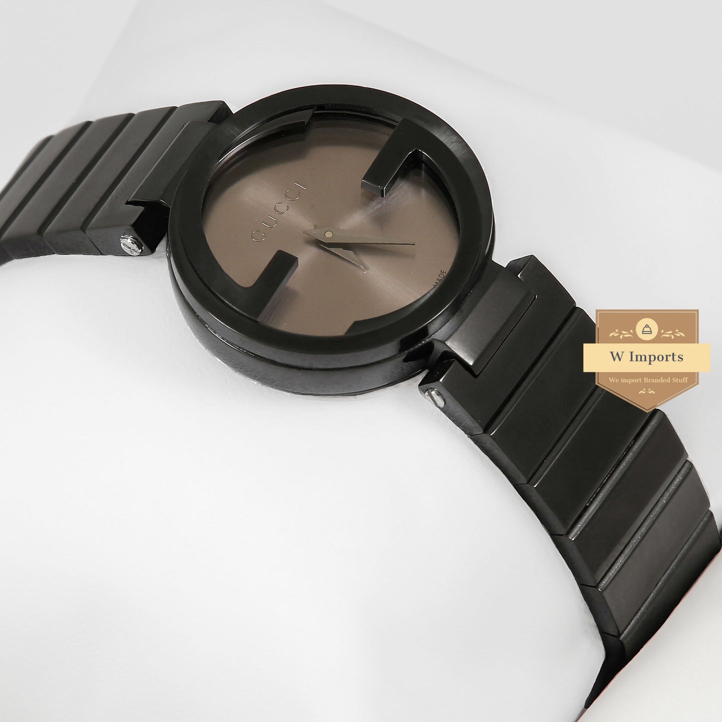Latest Collection G Black With Brown Dial Ladies Watch