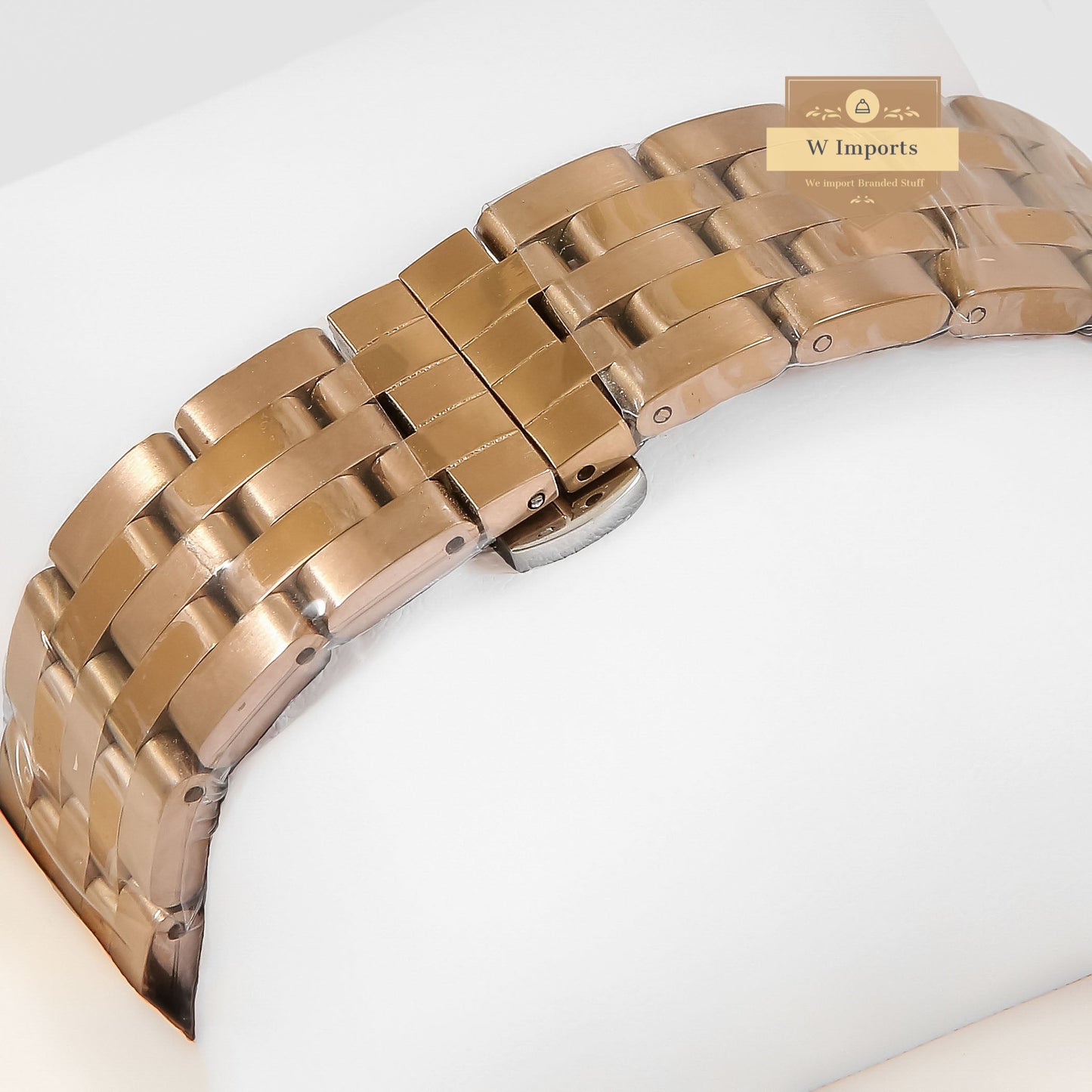 Latest Collection Tourbillion Rose Gold With White Dial Automatic Watch