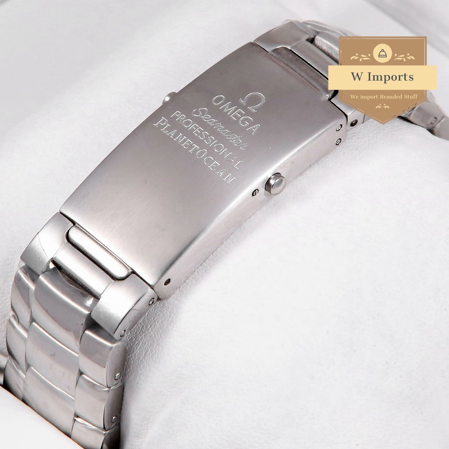 Latest Collection Chronograph Silver With Blue Dial & Bezel