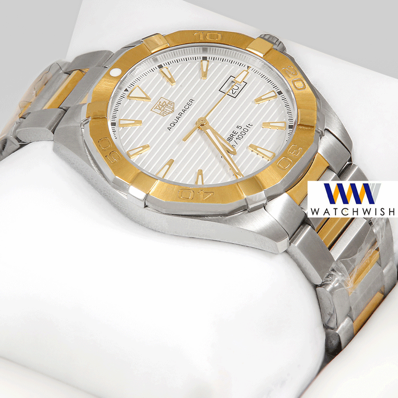 Latest Collection Two Tone Yellow Gold With White Dial