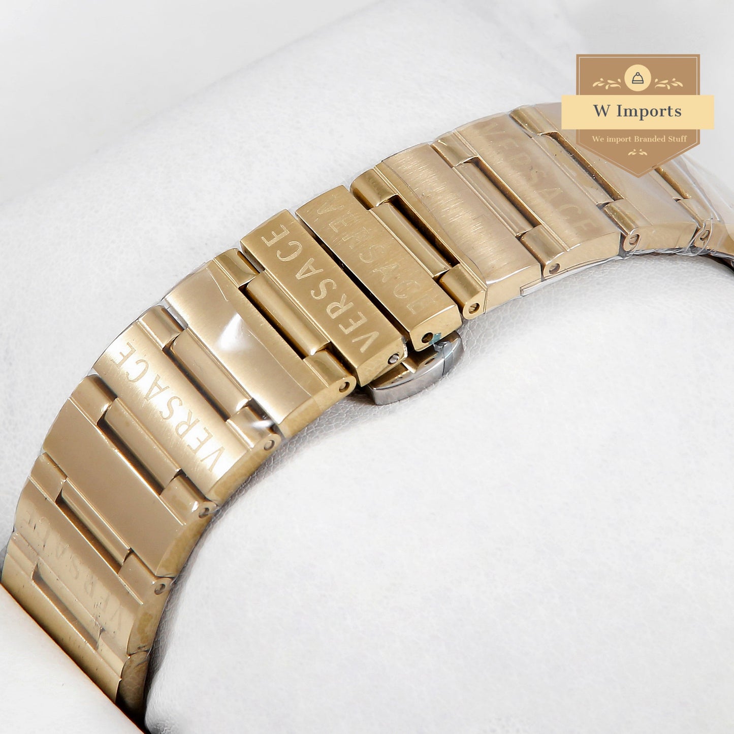 Latest Collection Yellow Gold With Black Dial Ladies Watch