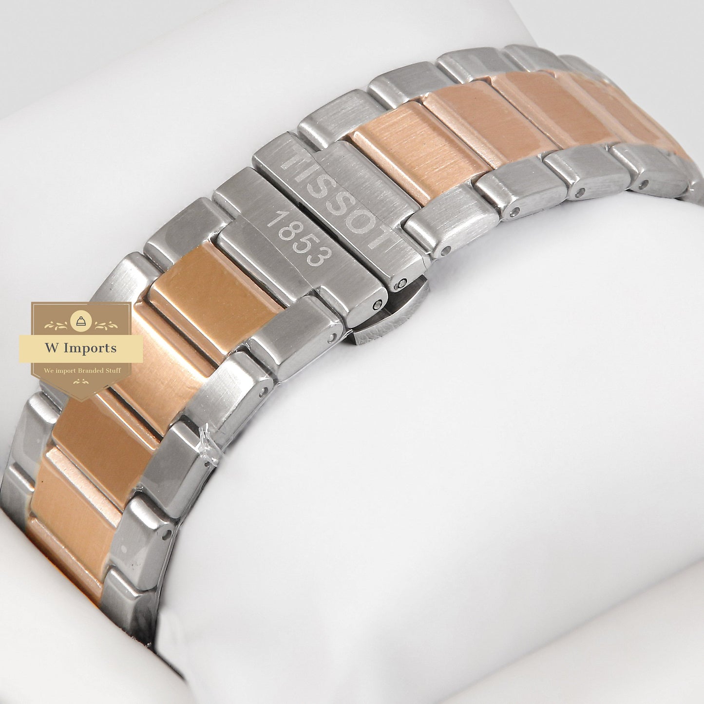 LATEST COLLECTION PRX CHRONOGRAPH TWO TONE ROSE GOLD WITH BLACK DIAL WATCH