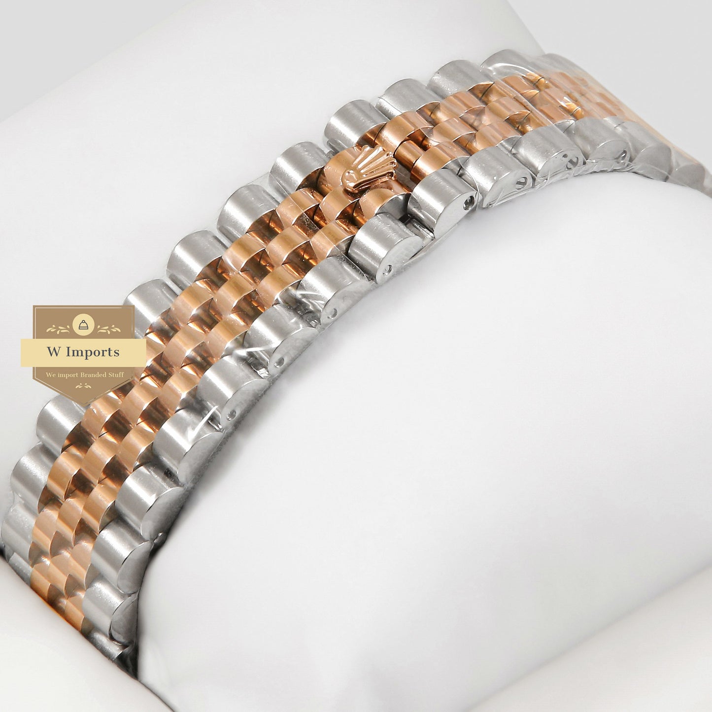 Latest Collection 36 Two Tone Rose Gold With Grey Dial Fluted Bezel Automatic Watch Zr Factory