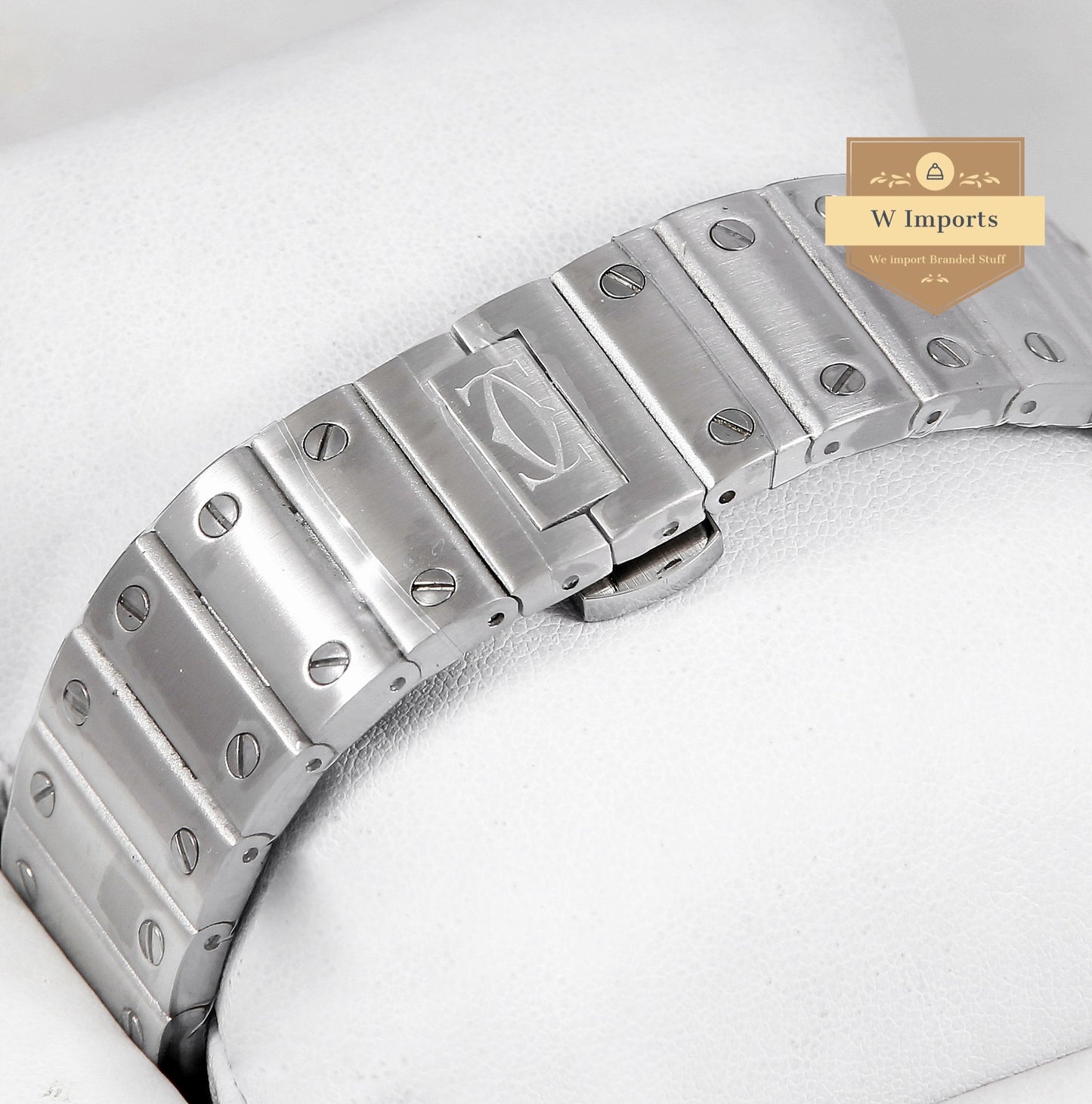 Latest Collection Silver Stainless Steel With White Dial