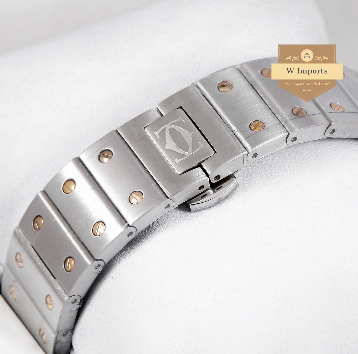 New Collection Dual Tone Gold With White Dial Automatic Watch