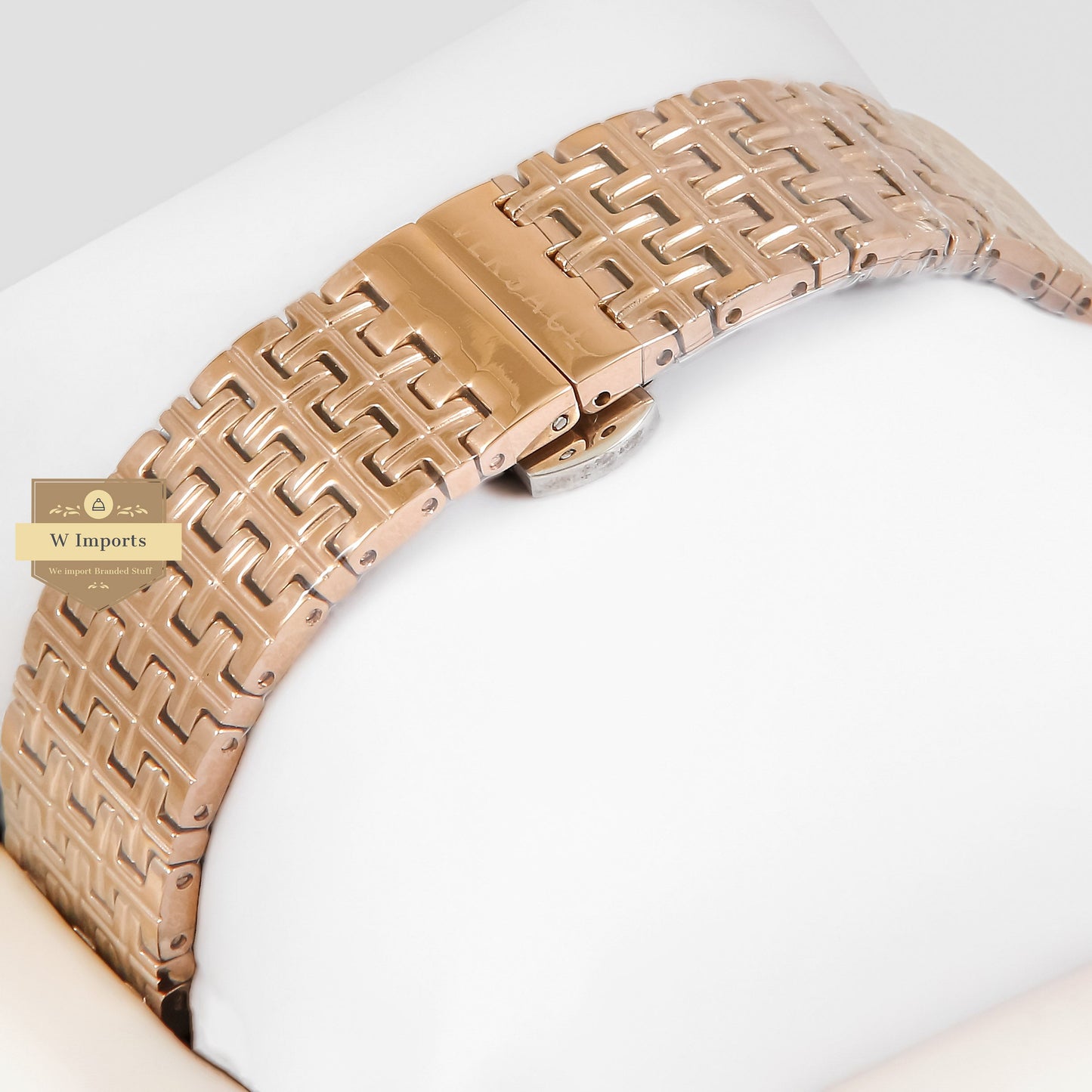 LATEST COLLECTION ROSE GOLD WITH RED DIAL LADIES WATCH