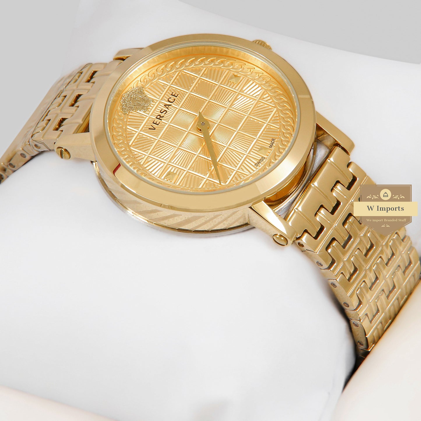 LATEST COLLECTION ALL YELLOW GOLD WITH DIAL LADIES WATCH