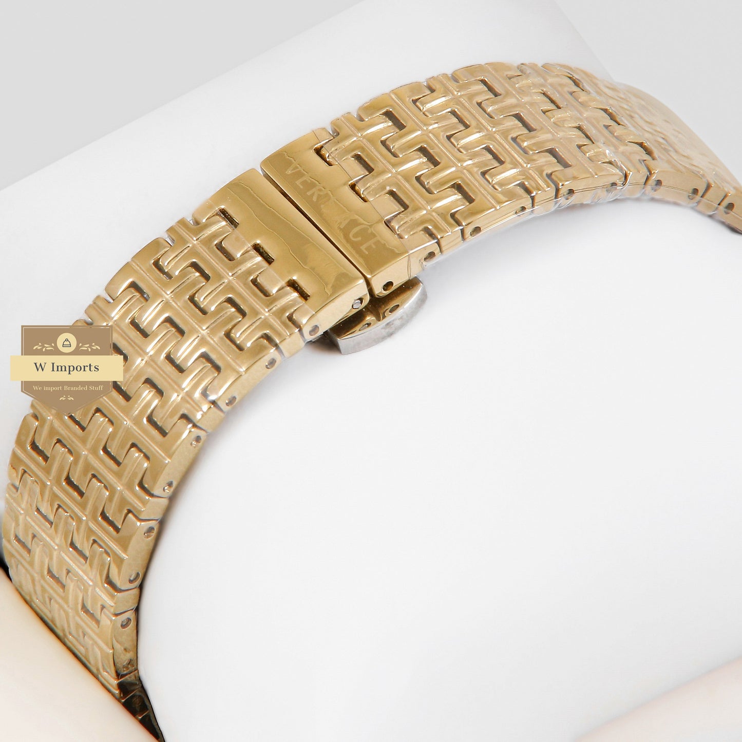 LATEST COLLECTION YELLOW GOLD WITH RED DIAL LADIES WATCH