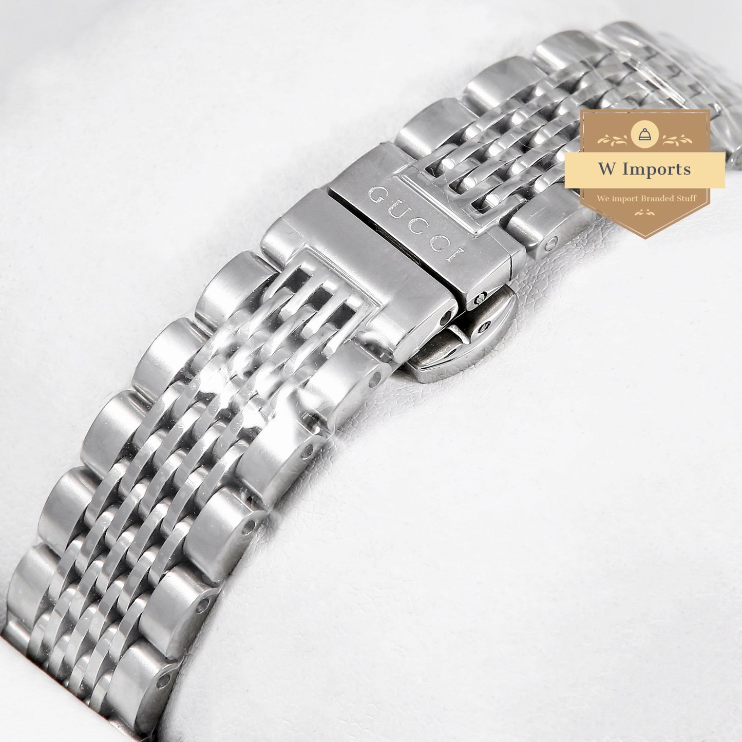 Latest Collection Silver With Black Dial Ladies Watch