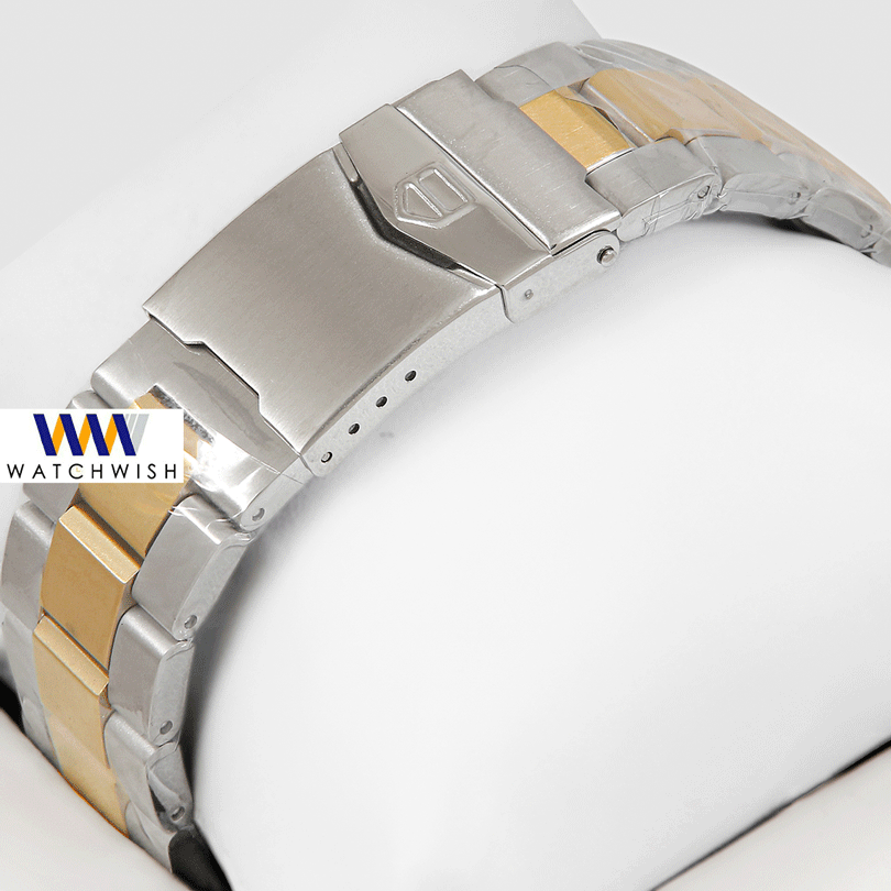 Latest Collection Two Tone Yellow Gold With White Dial
