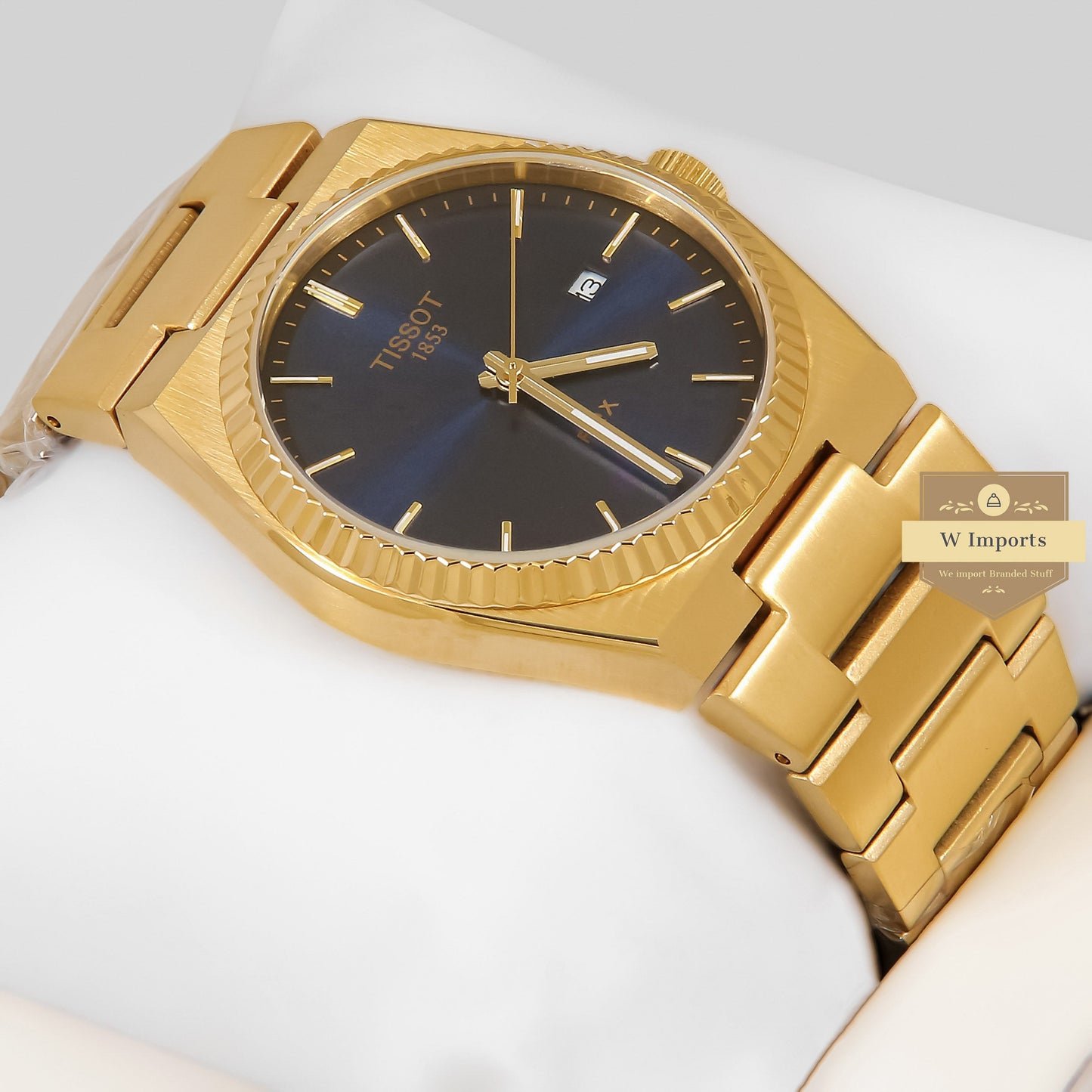 LATEST COLLECTION PRX YELLOW GOLD WITH BLUE DIAL WATCH