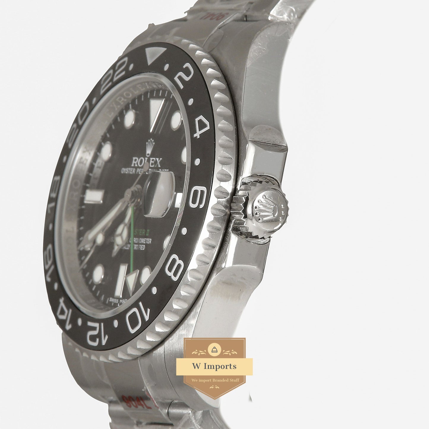 Latest Collection GMT 40 Silver With Black Dial Automatic Watch EW Made