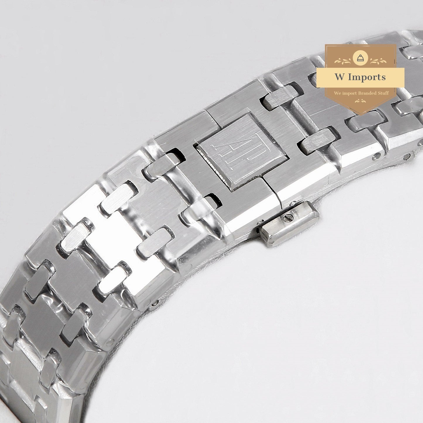 Latest Collection Silver With Blue Dotted Dial Automatic Watch