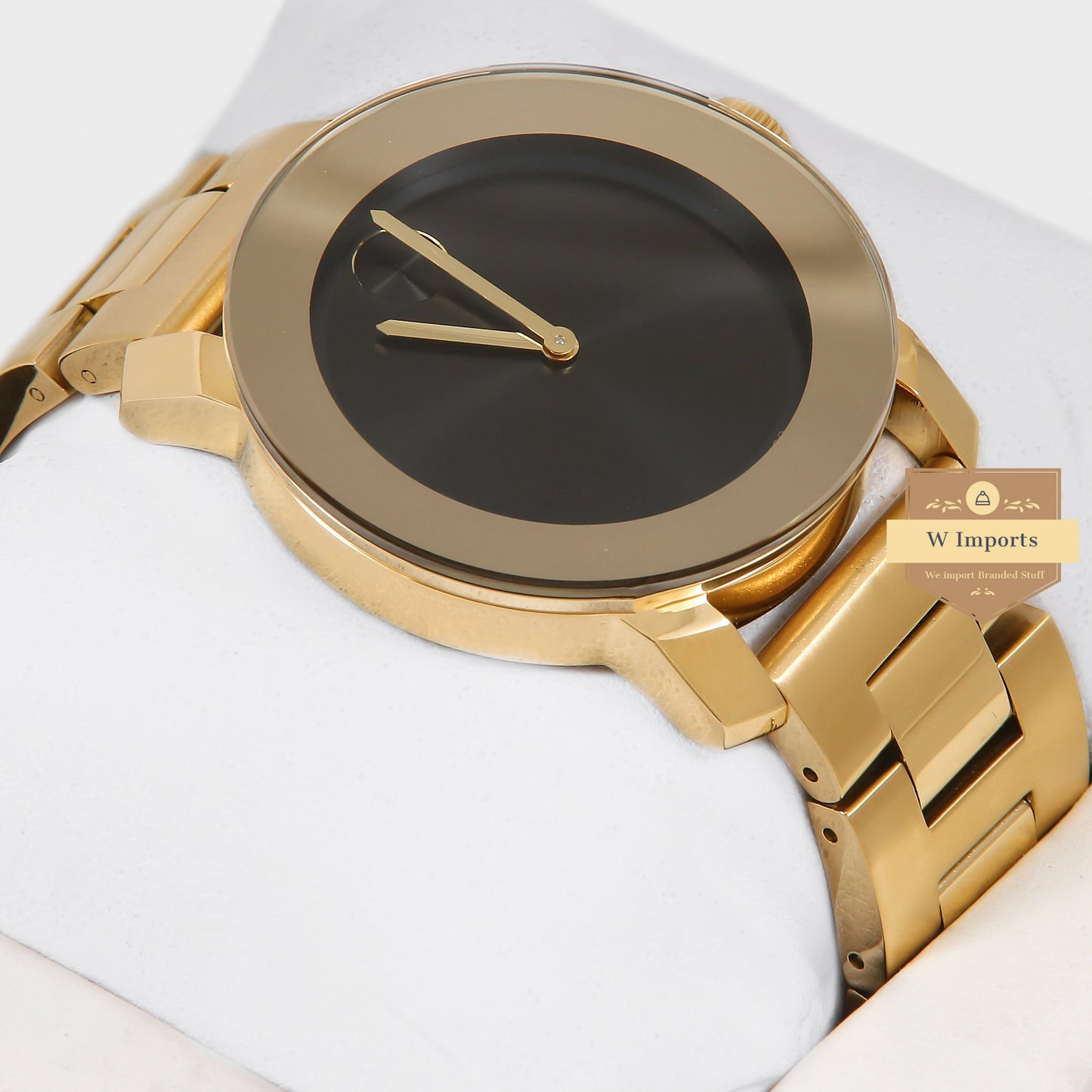 Latest Collection Yellow Gold With Black Dial